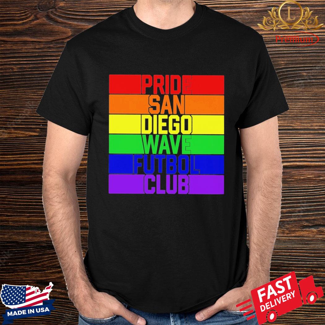 Pride San Diego Wave Futbol Club Shirt