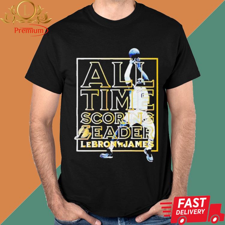 Lebron James Los Angeles Lakers All-time Scoring Leader Shirt