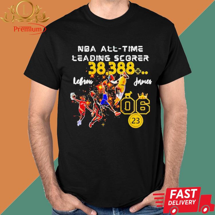 Nba All-time Leadingscorer 38388 Lebron James Shirt